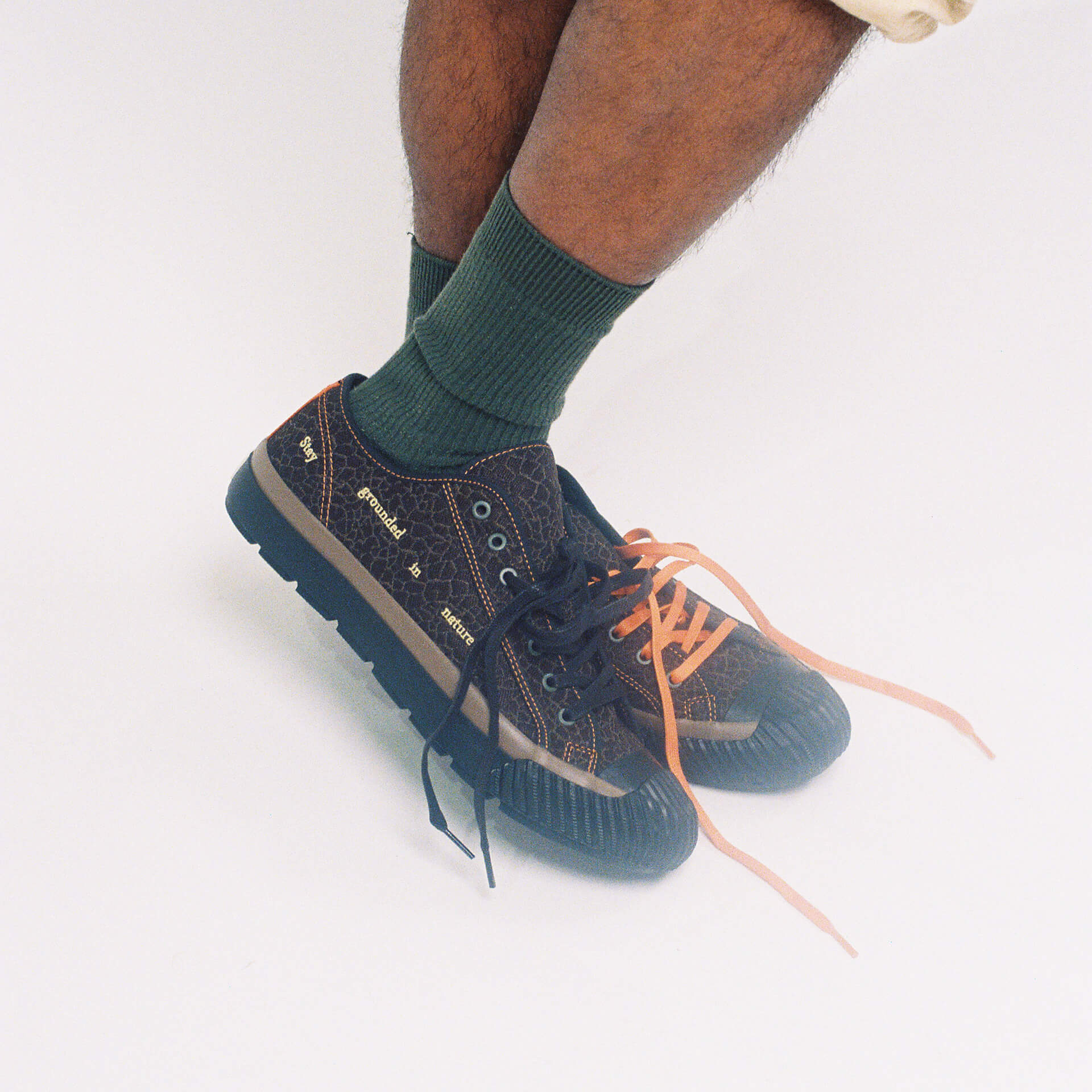 Grounder by Saeed Ferguson Low-Top Brown/Black - Image 4