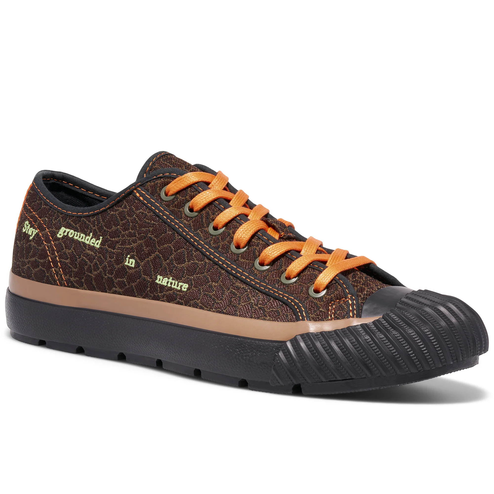 Grounder by Saeed Ferguson Low-Top Brown/Black - Image 5