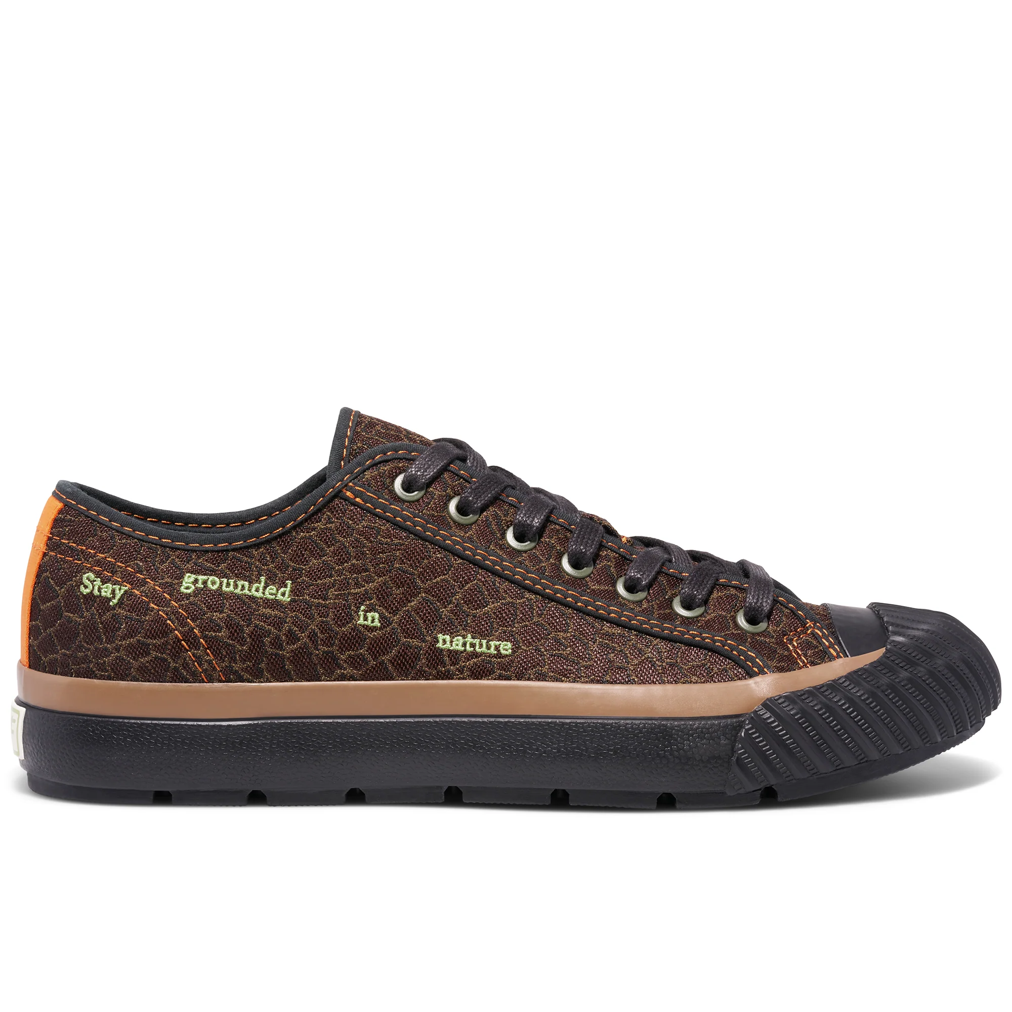 Grounder by Saeed Ferguson Low-Top Brown/Black - Image 6