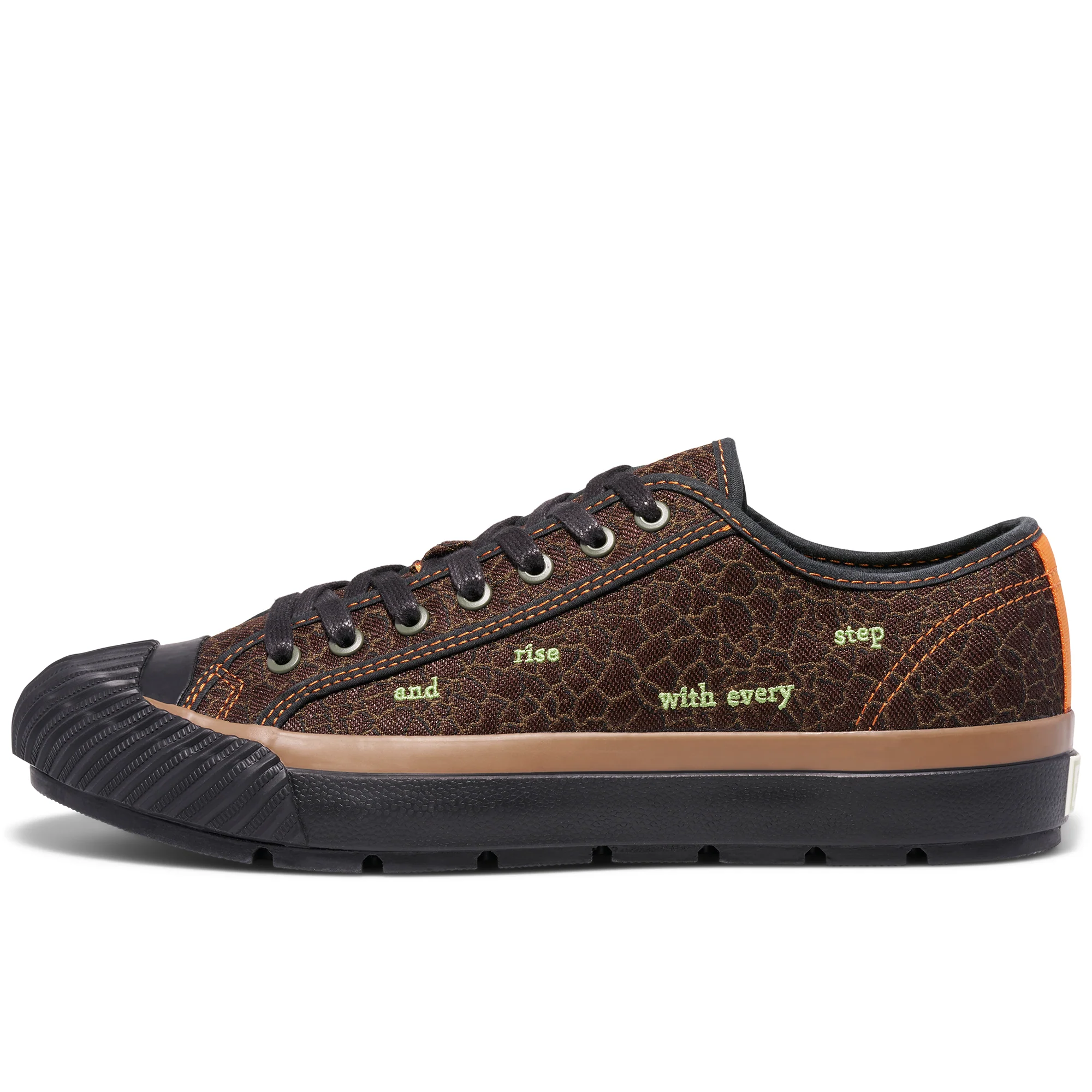 Grounder by Saeed Ferguson Low-Top Brown/Black - Image 7