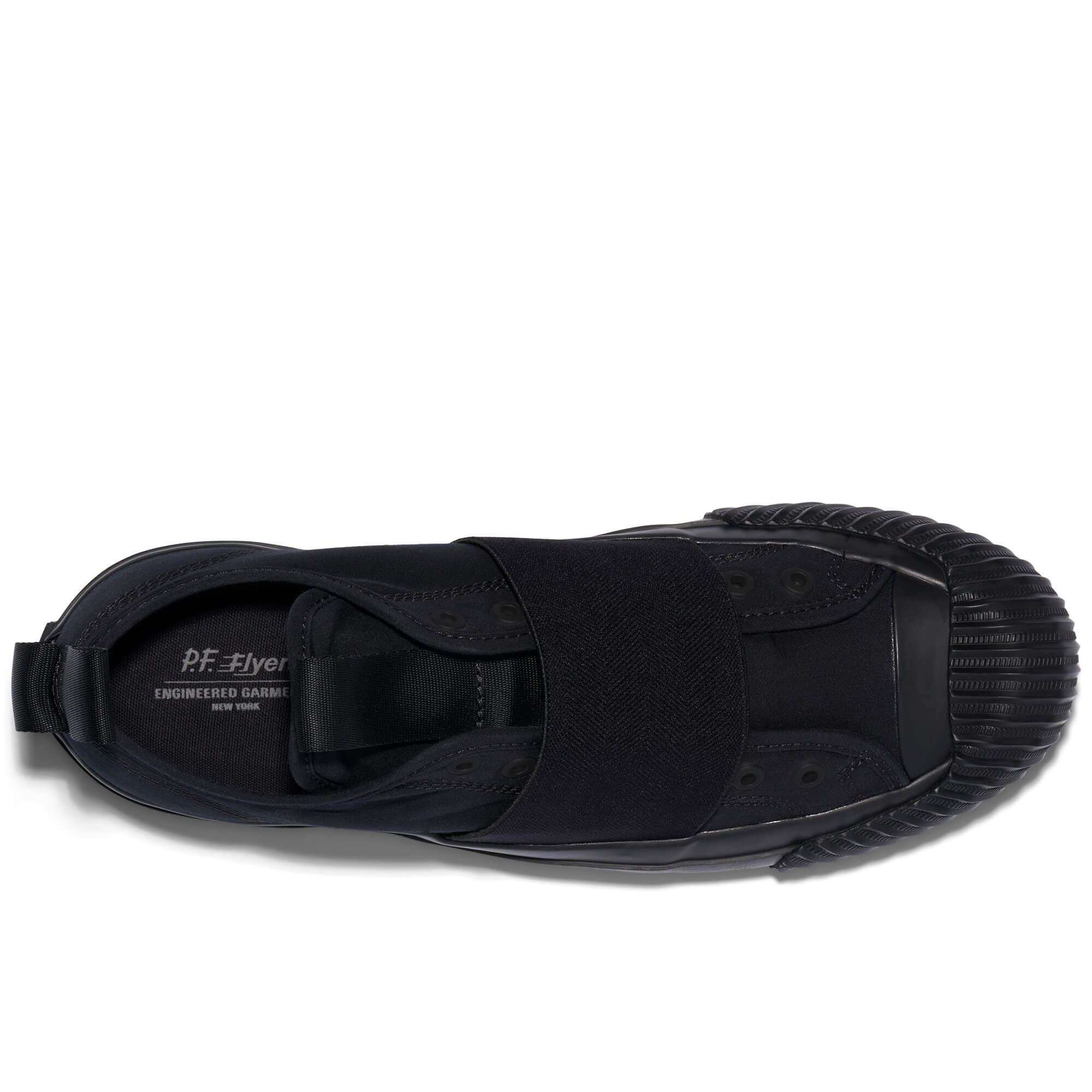 Grounder Engineered Garments Low-Top Slip-On Black/Black - Image 10