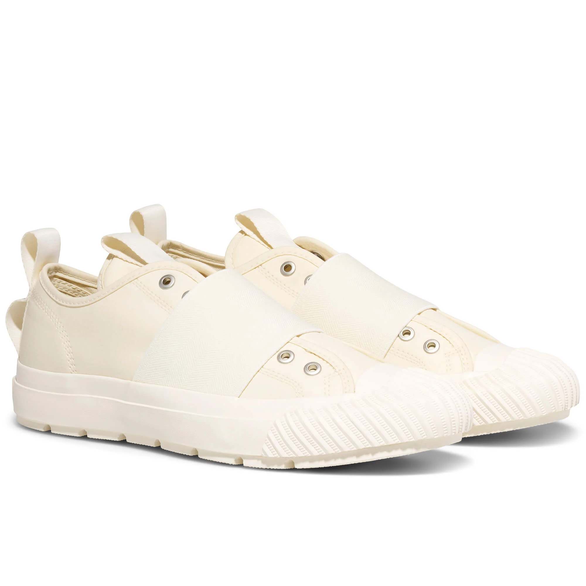 Grounder Engineered Garments Low-Top Slip-On Off-White - Image 4