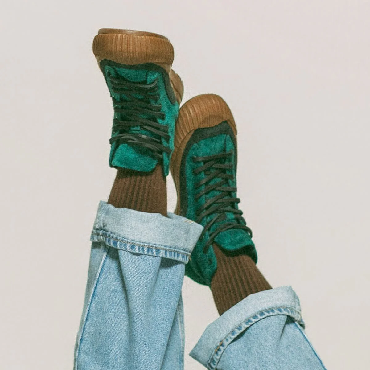 Grounder Field/Spec High-Top Deep Green/Gum - Image 10