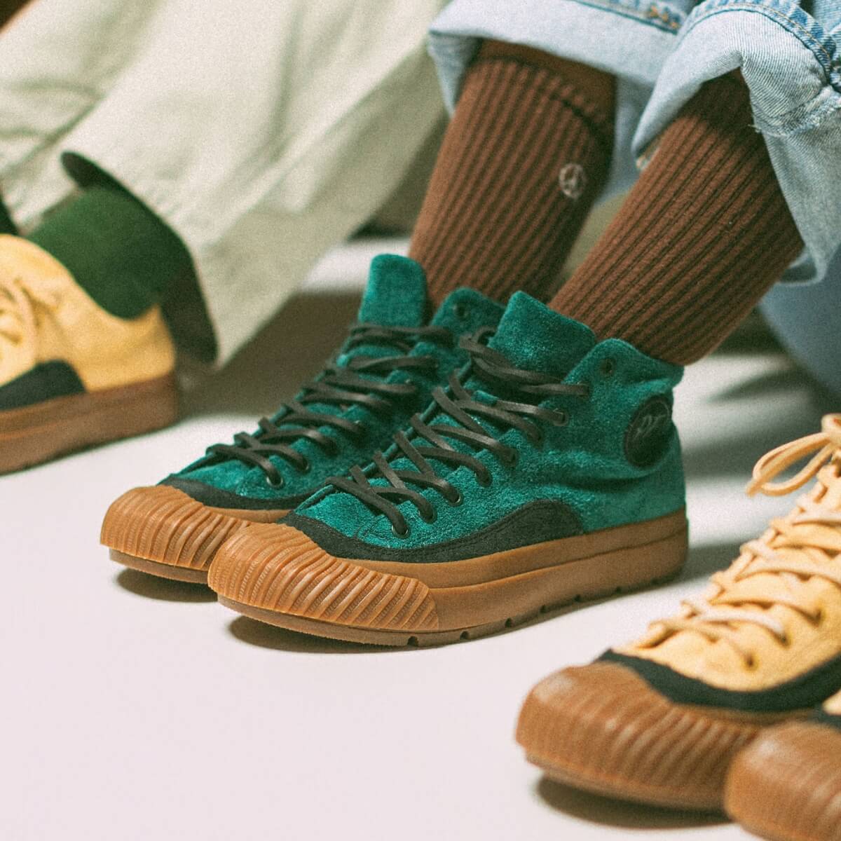 Grounder Field/Spec High-Top Deep Green/Gum - Image 16