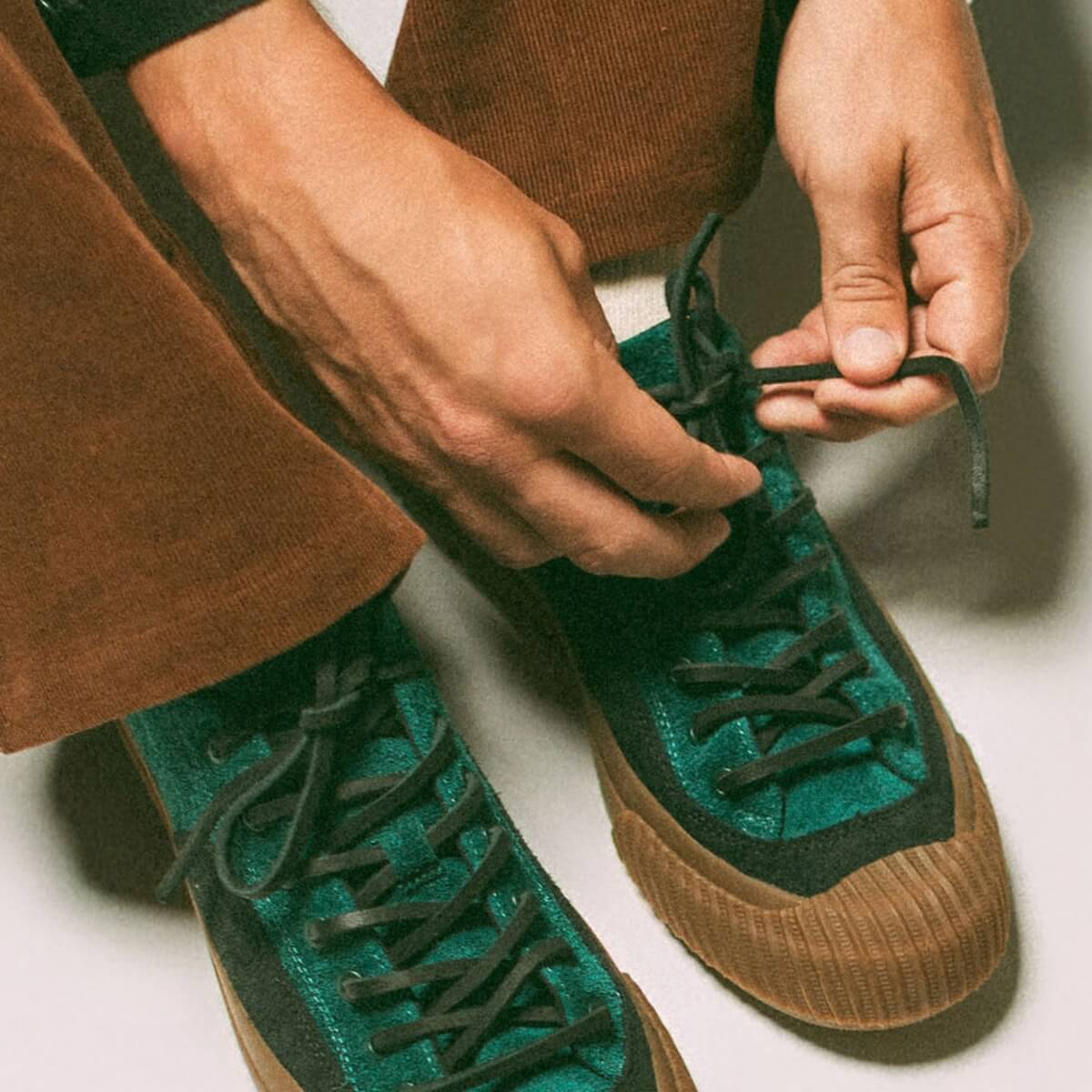 Grounder Field/Spec Low-Top Deep Green/Gum - Image 10
