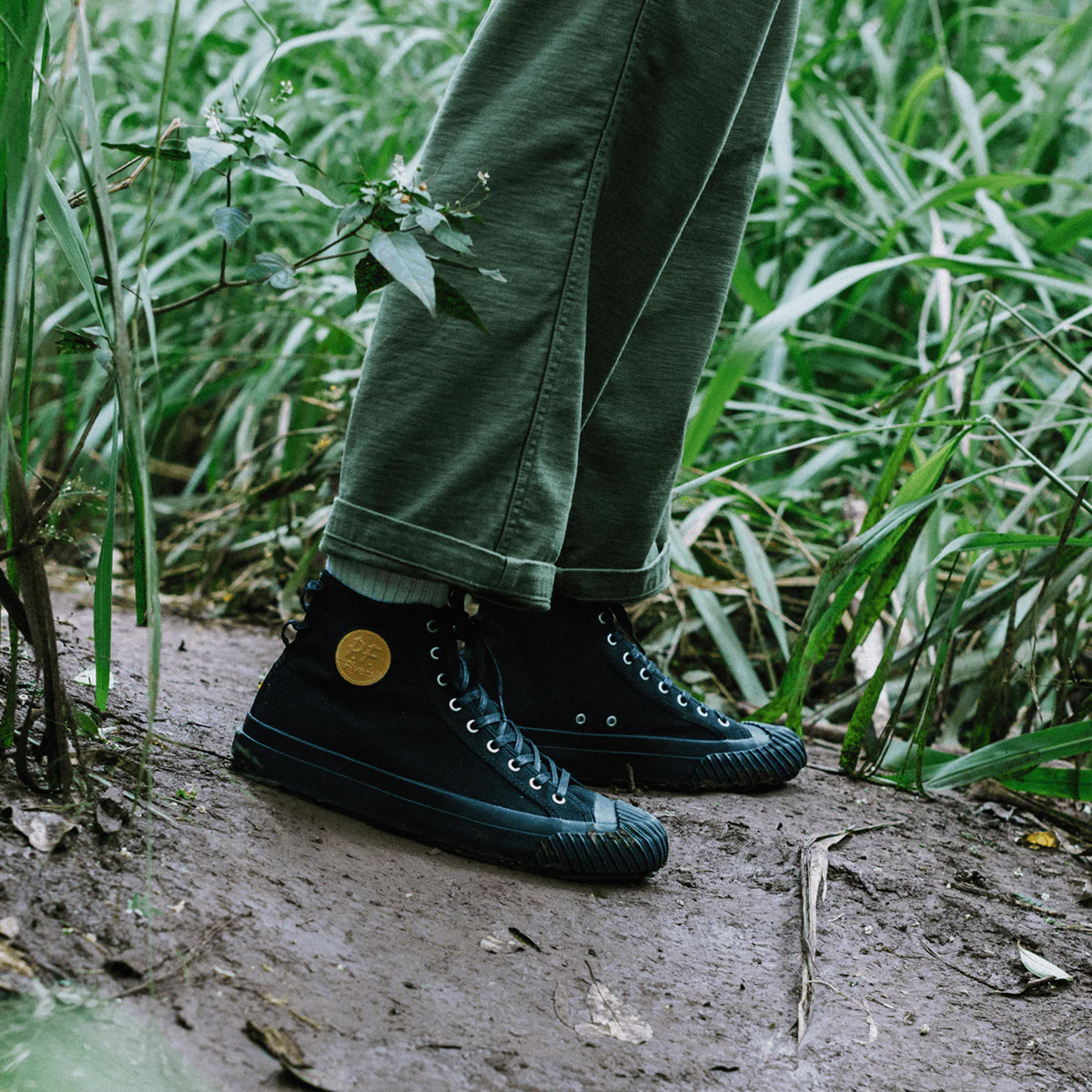 Grounder High-Top Black/Gum - Image 3