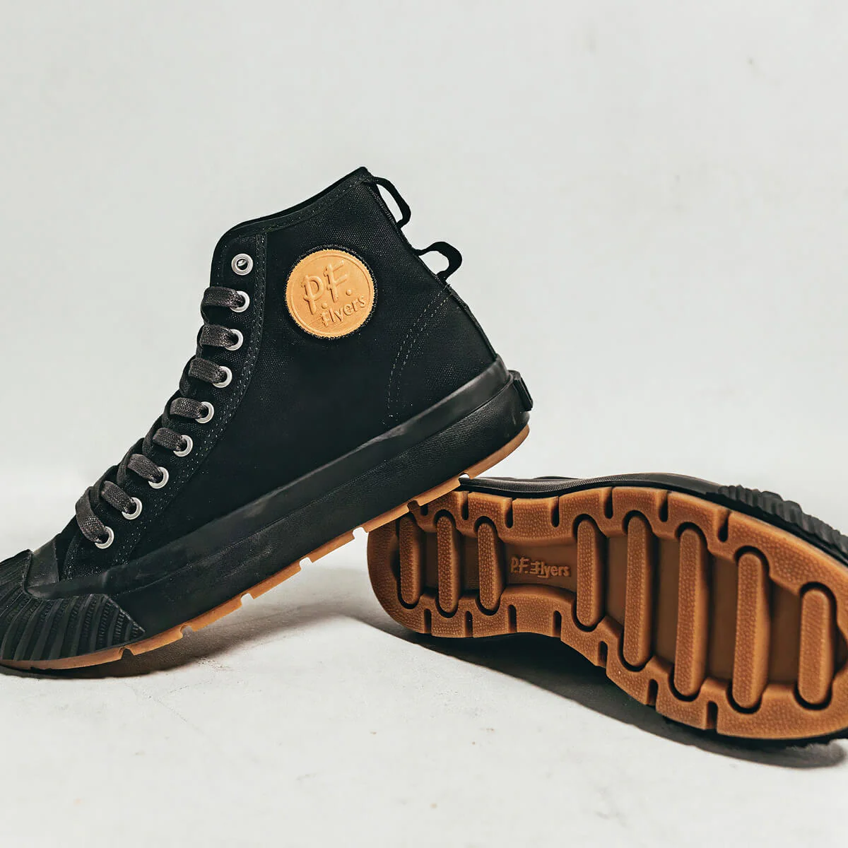 Grounder High-Top Black/Gum - Image 9