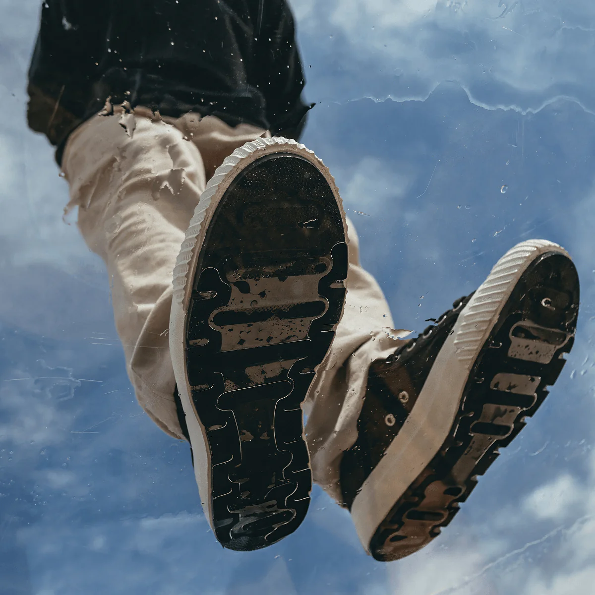 Grounder High-Top Black/Sea Salt - Image 11