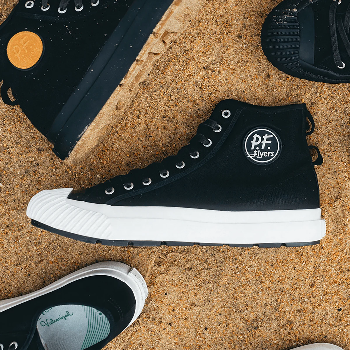 Grounder High-Top Black/Sea Salt - Image 8