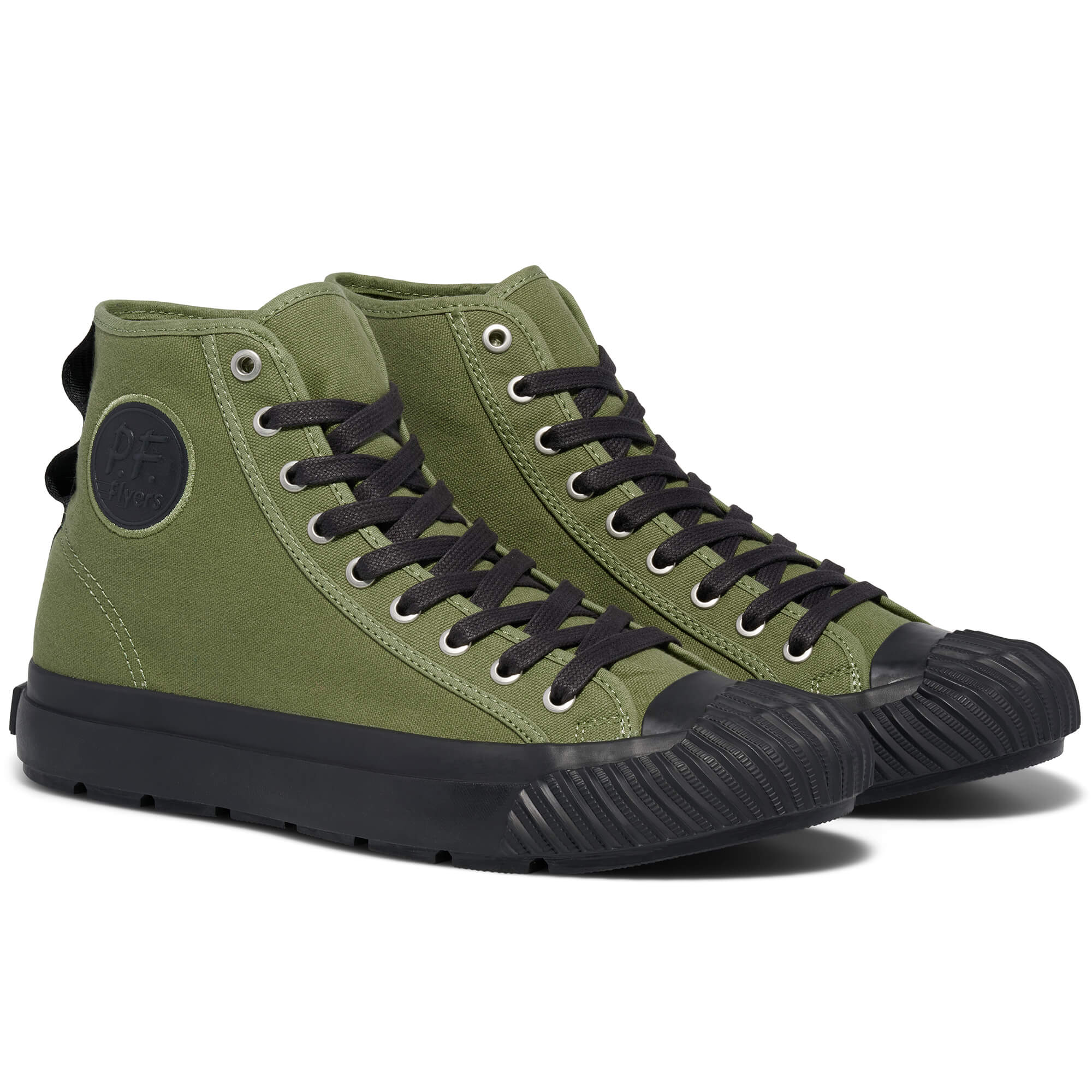 Grounder High-Top Olive Green/Black - Image 3
