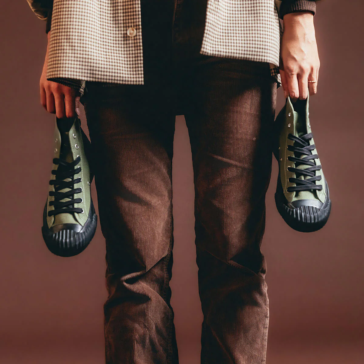Grounder High-Top Olive Green/Black - Image 8