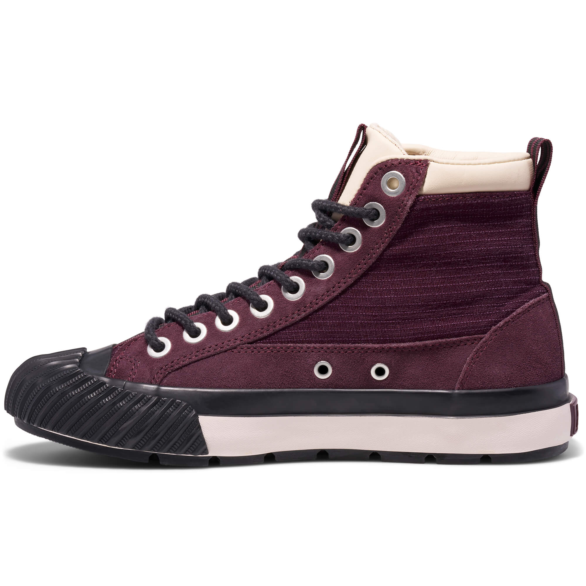 Grounder Hiker High-Top Burgundy/Black - Image 13