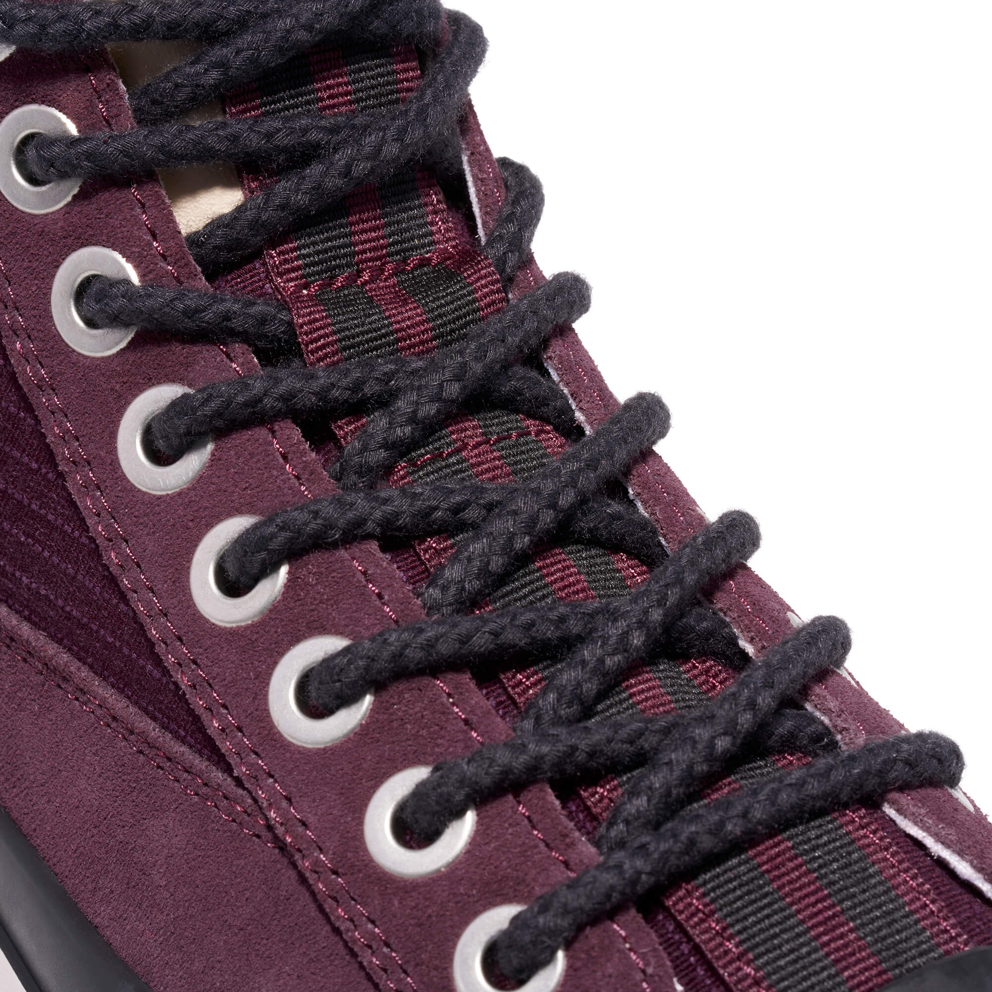 Grounder Hiker High-Top Burgundy/Black - Image 8