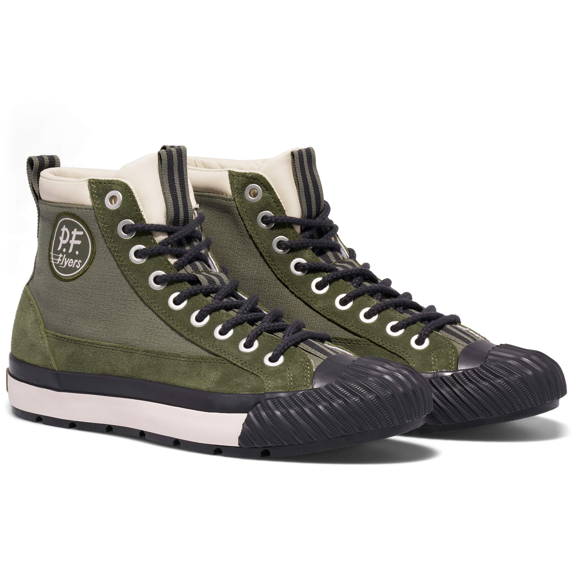 Grounder Hiker High-Top Military Green/Black - Image 3