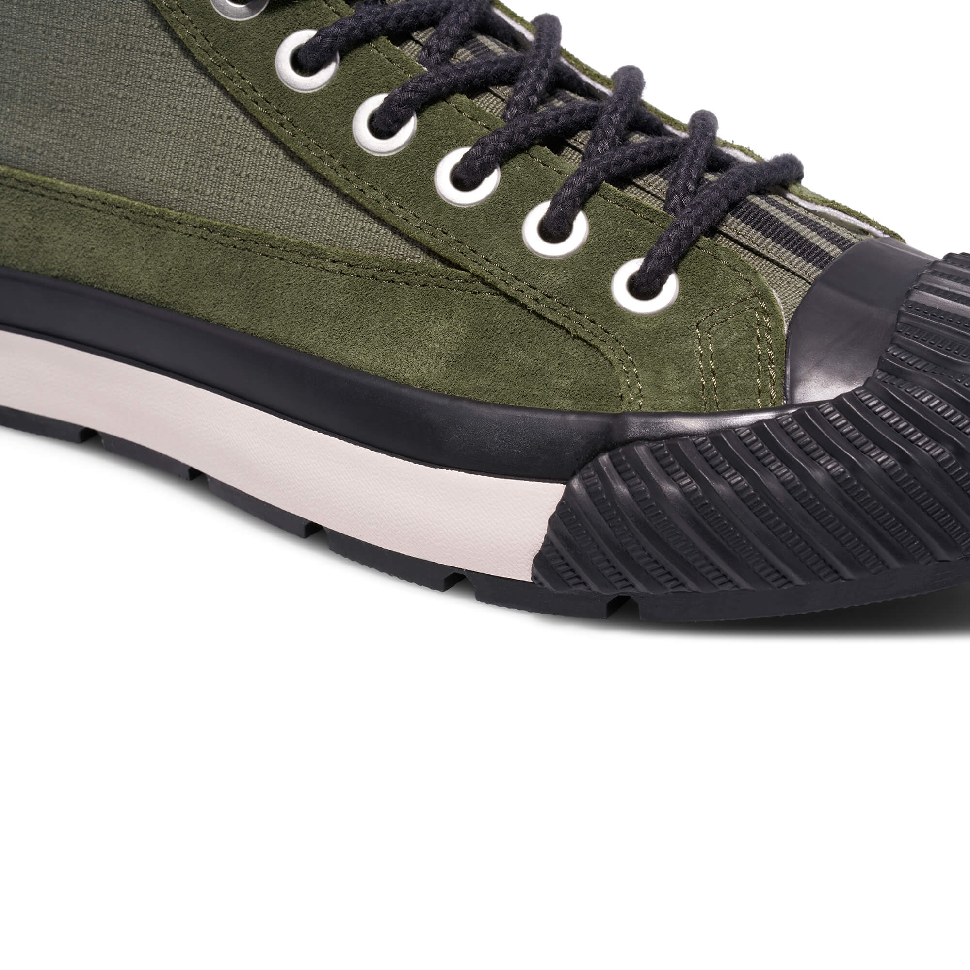 Grounder Hiker High-Top Military Green/Black - Image 9