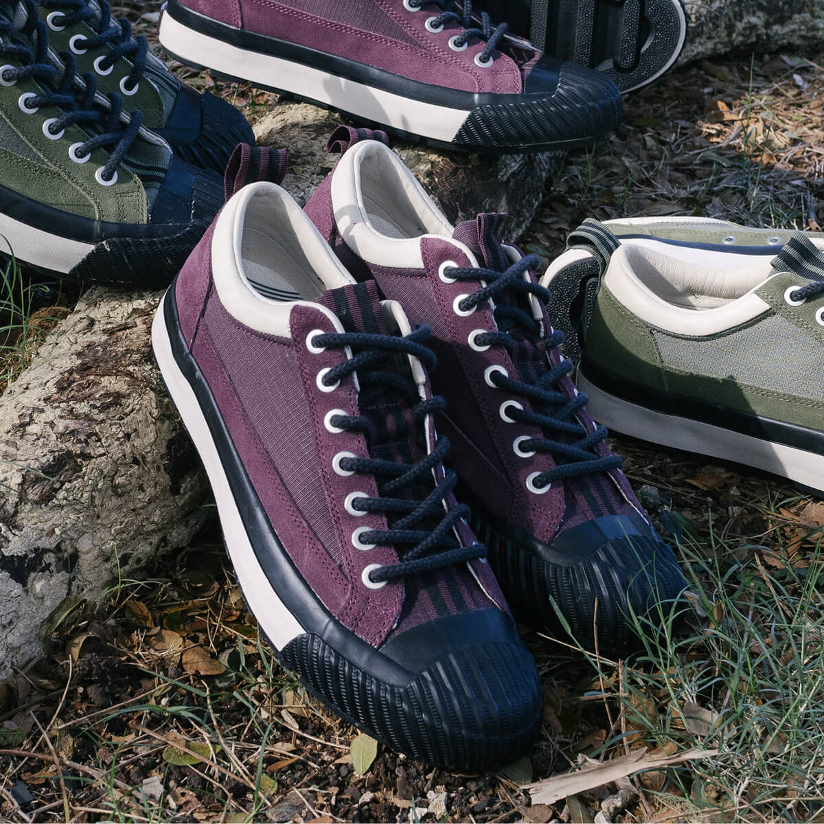Grounder Hiker Low-Top Burgundy/Black - Image 10