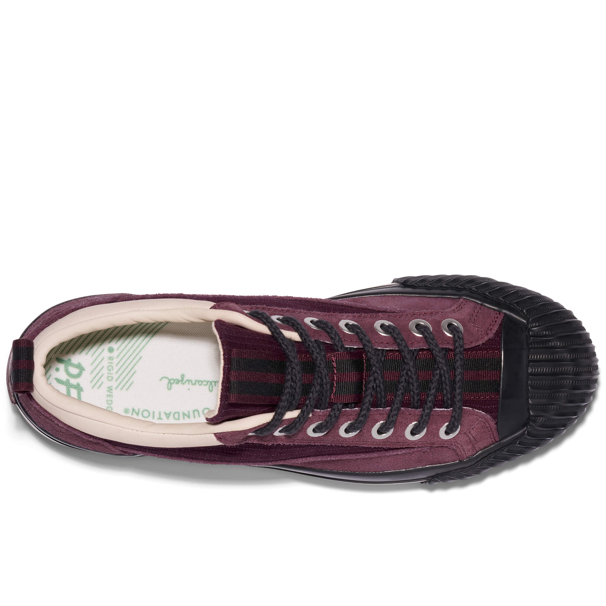 Grounder Hiker Low-Top Burgundy/Black - Image 13