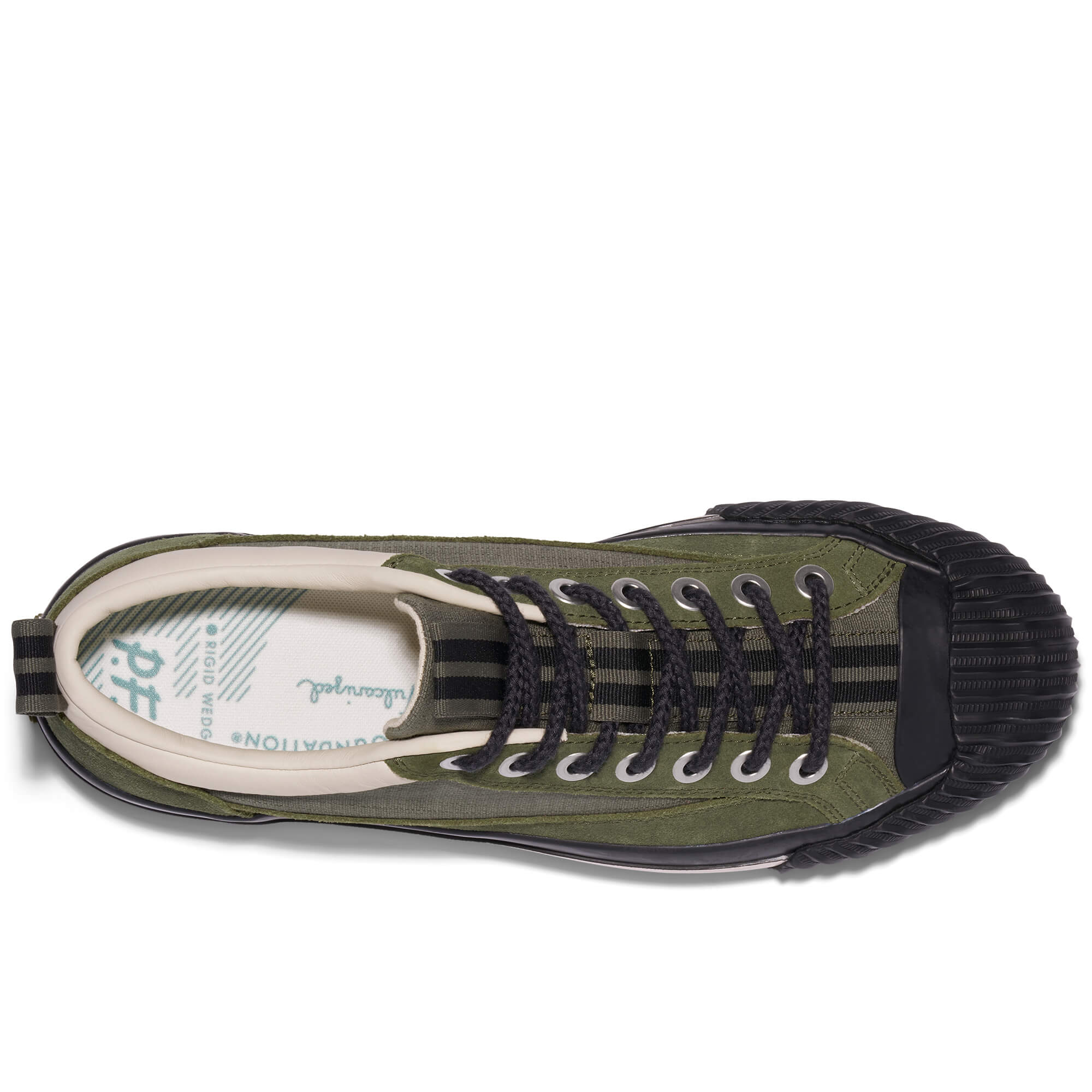 Grounder Hiker Low-Top Military Green/Black - Image 10