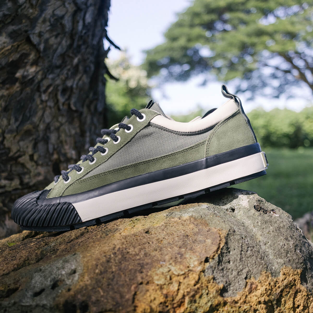 Grounder Hiker Low-Top Military Green/Black - Image 11