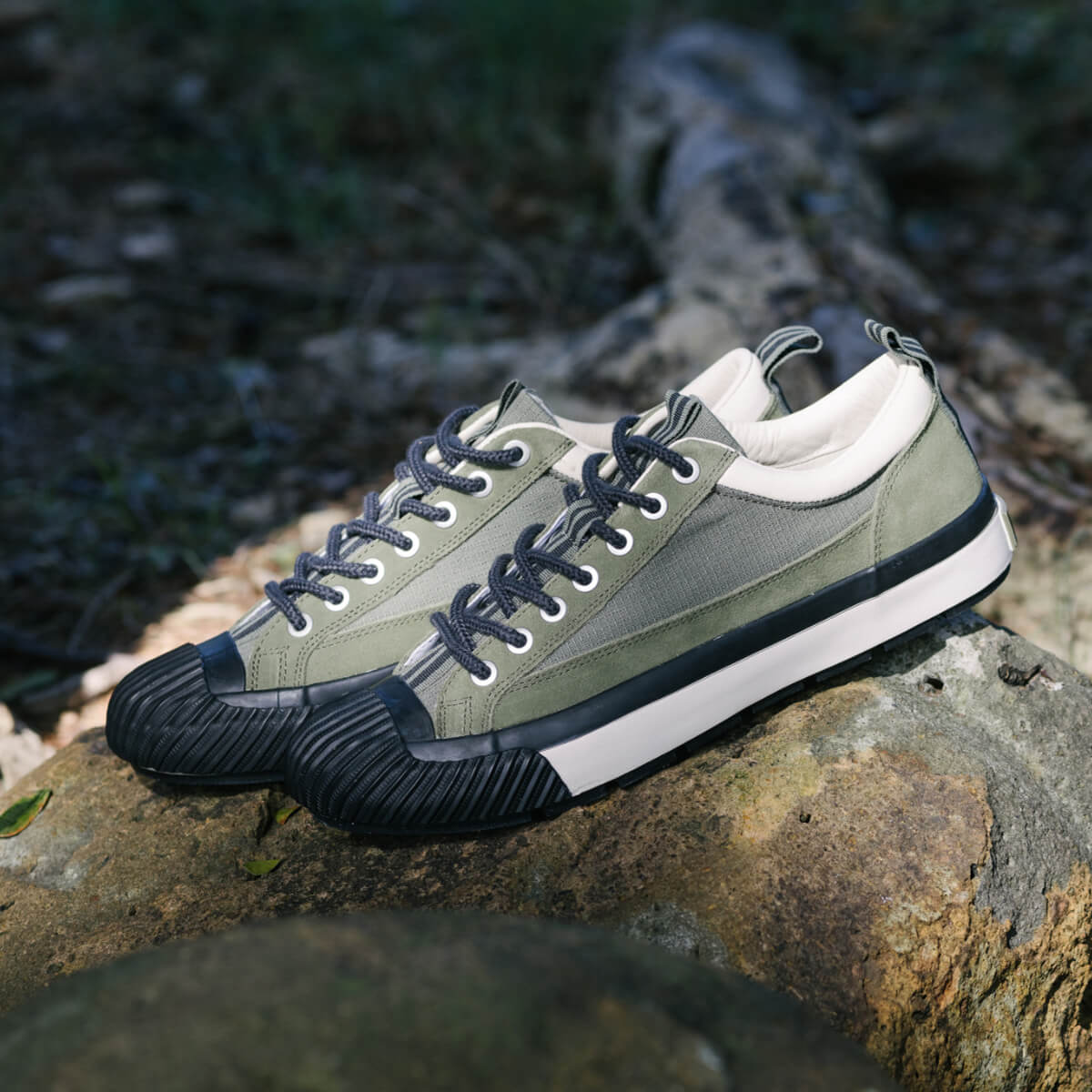 Grounder Hiker Low-Top Military Green/Black - Image 5