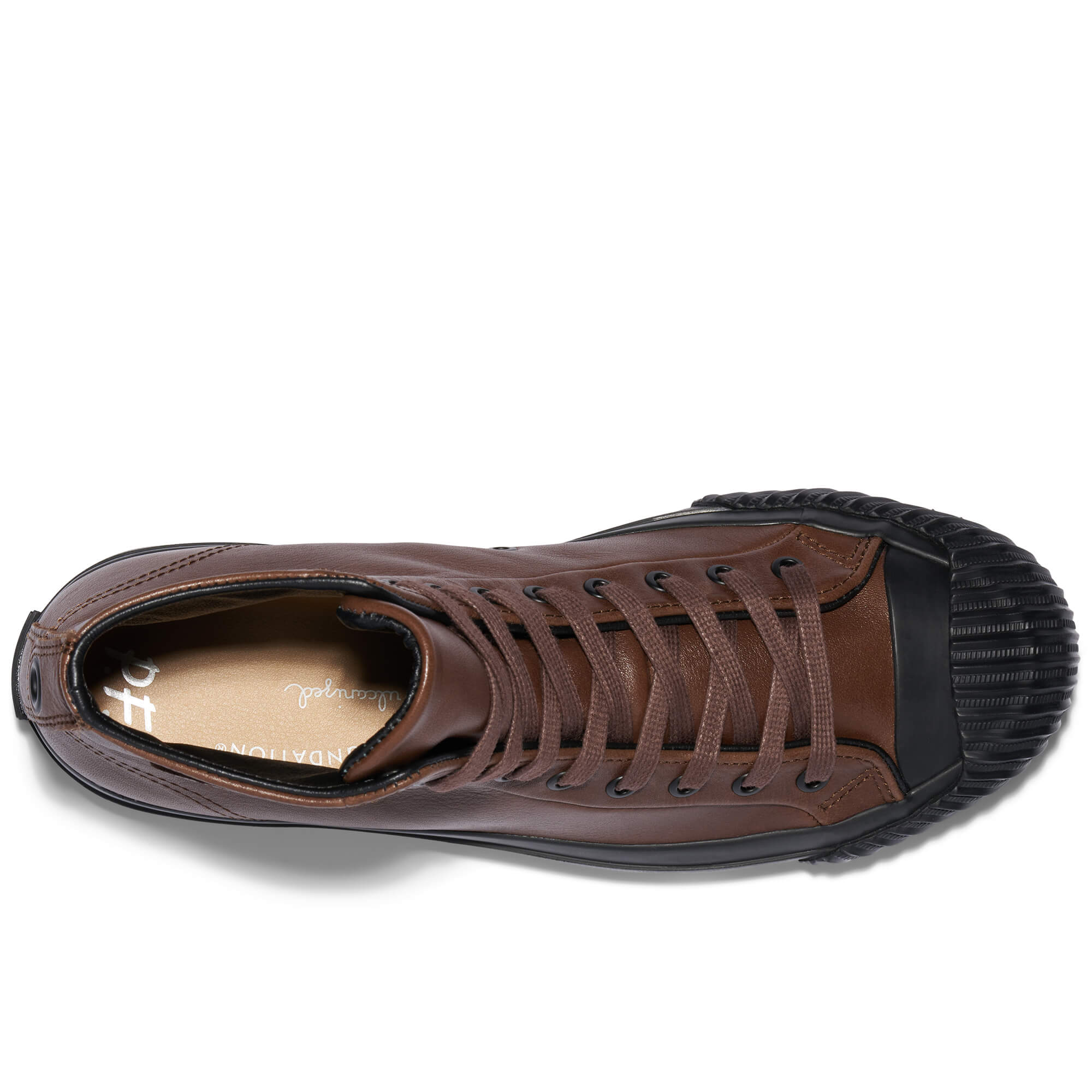 Grounder Luxe High-Top Brown/Black - Image 10
