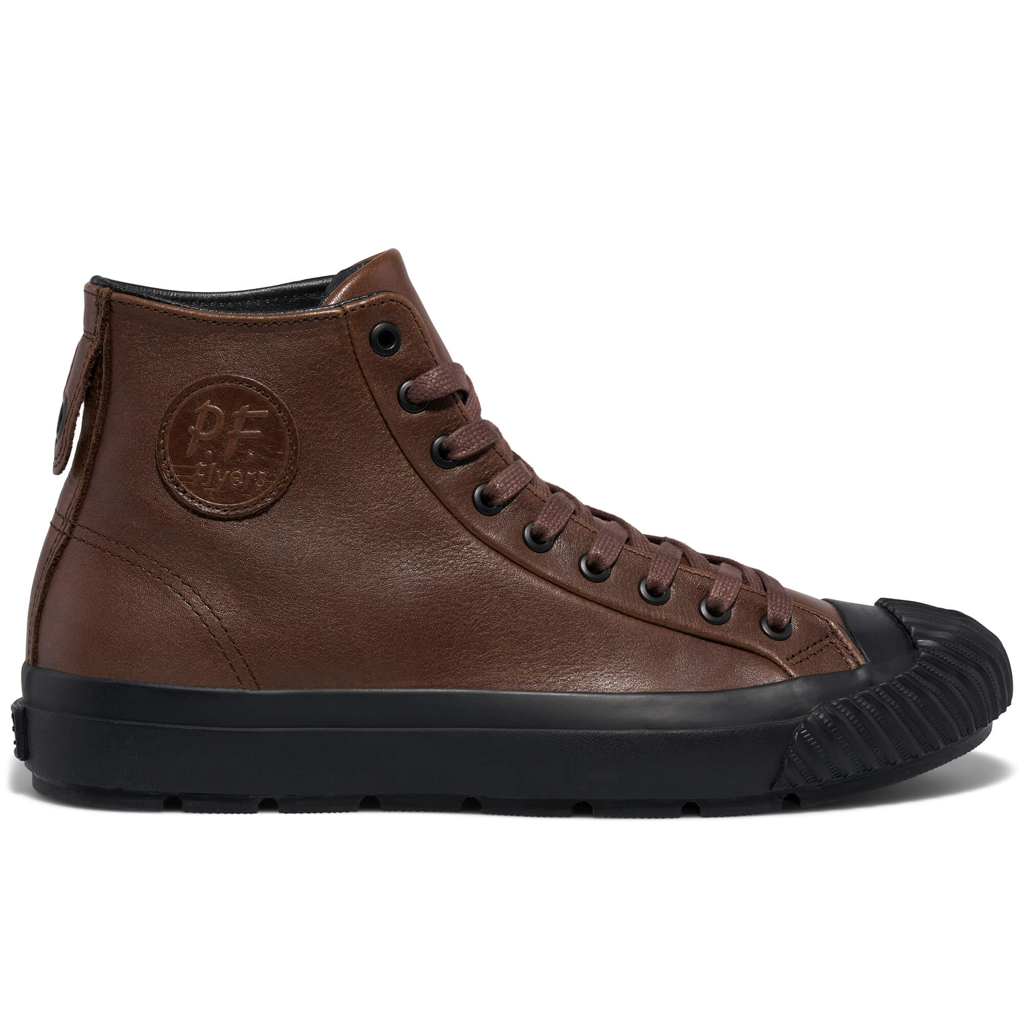 Grounder Luxe High-Top Brown/Black - Image 6
