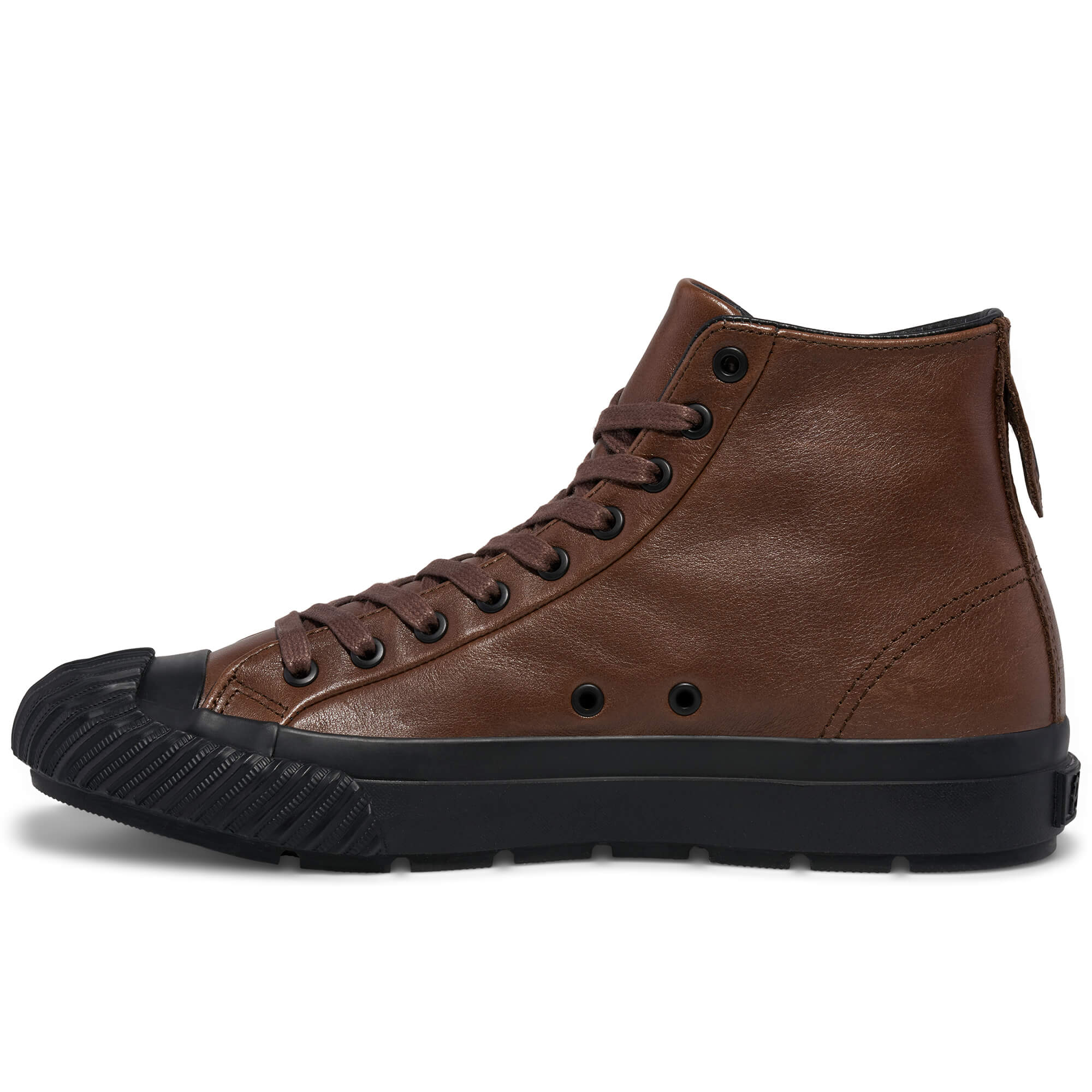 Grounder Luxe High-Top Brown/Black - Image 7