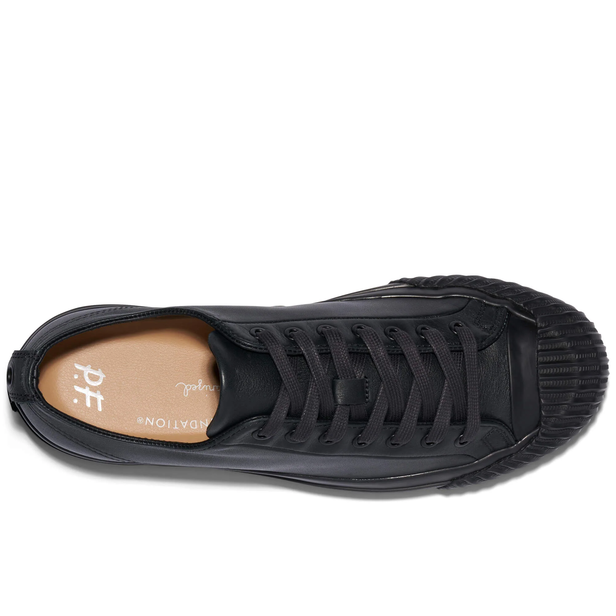Grounder Luxe Low-Top Black/Black - Image 10