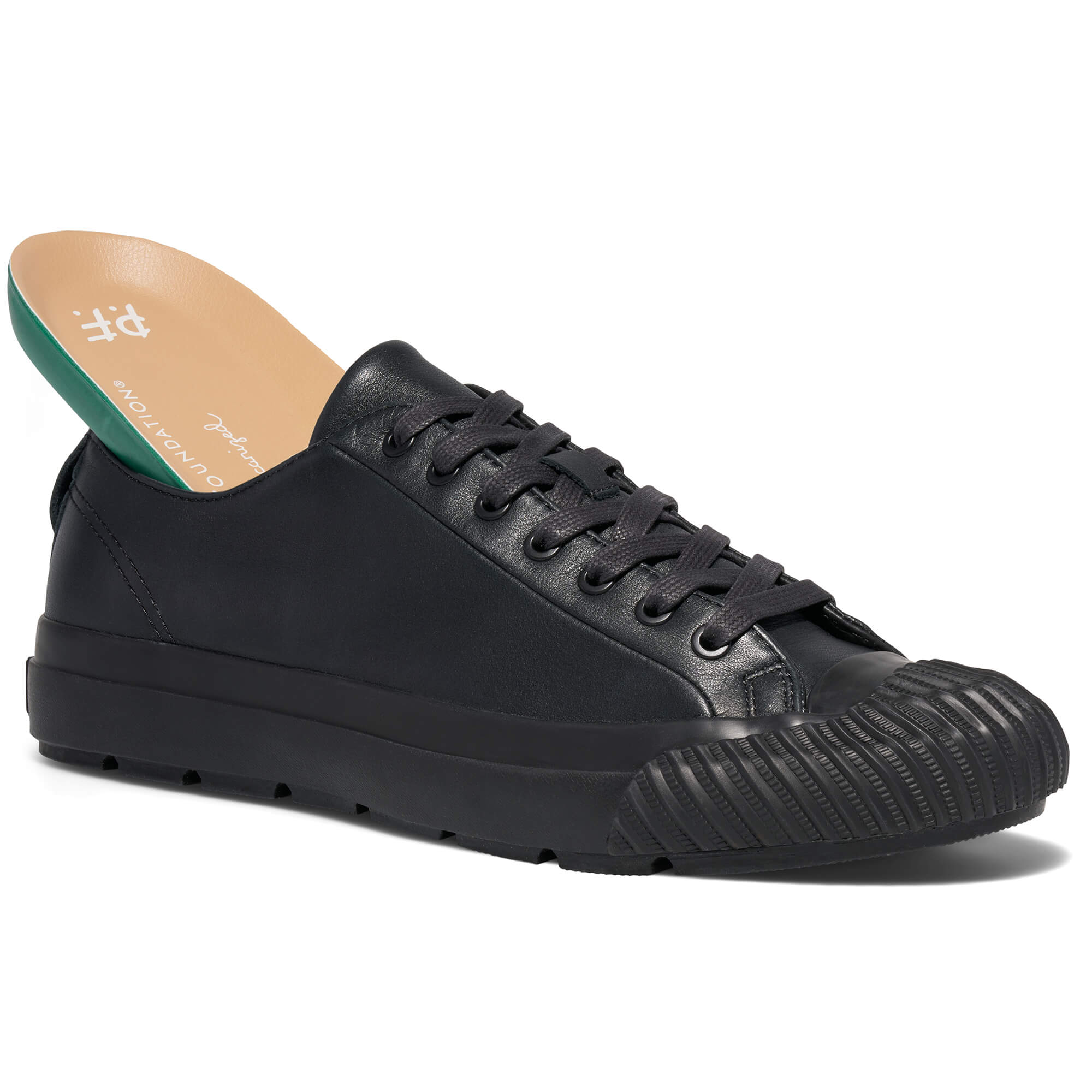 Grounder Luxe Low-Top Black/Black - Image 6