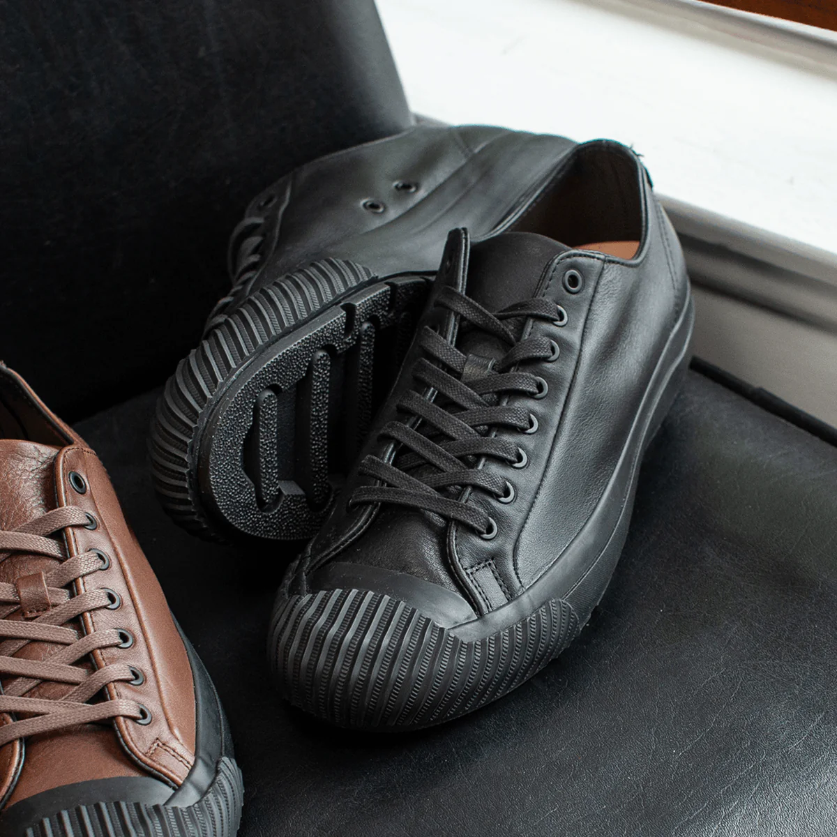 Grounder Luxe Low-Top Black/Black - Image 7