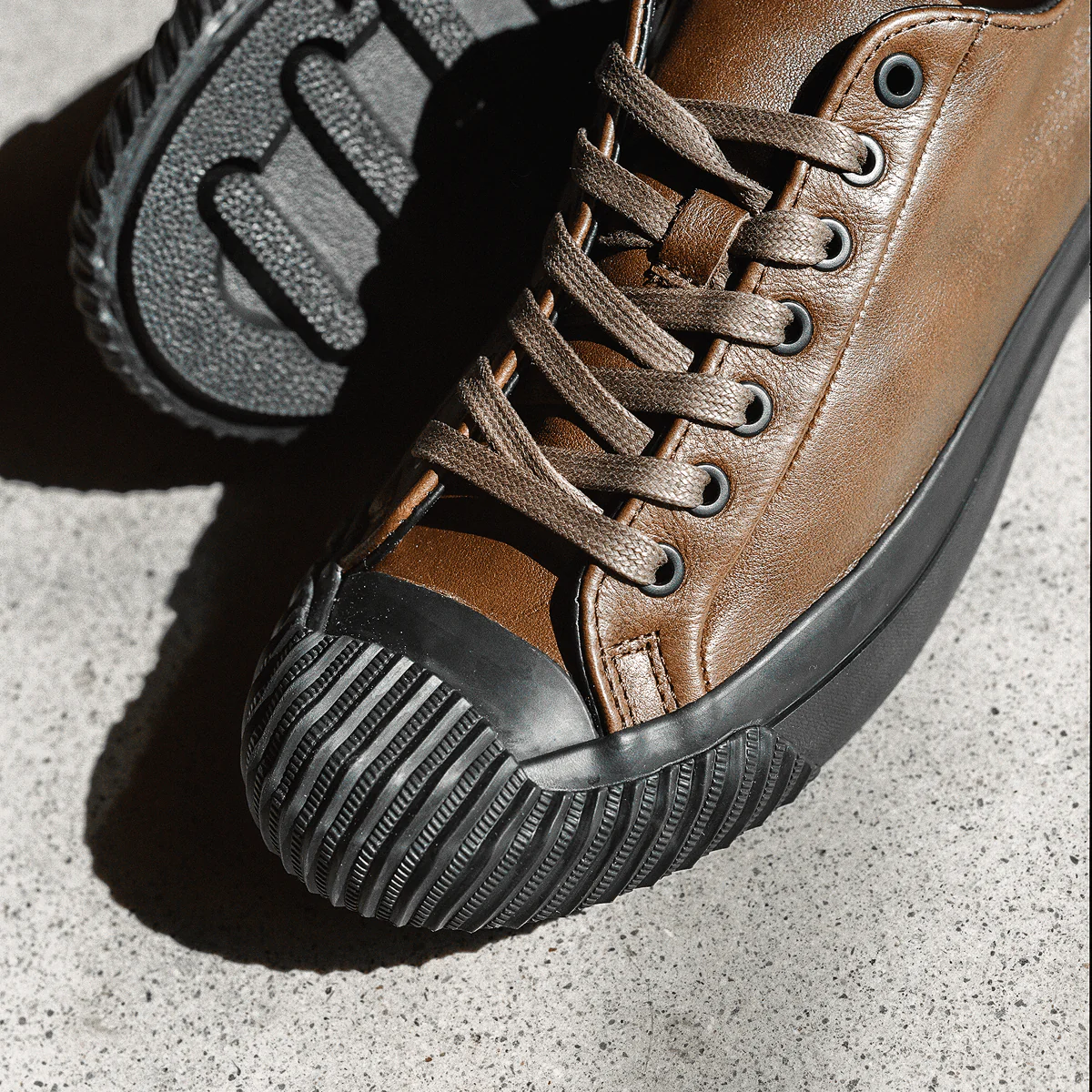 Grounder Luxe Low-Top Brown/Black - Image 4