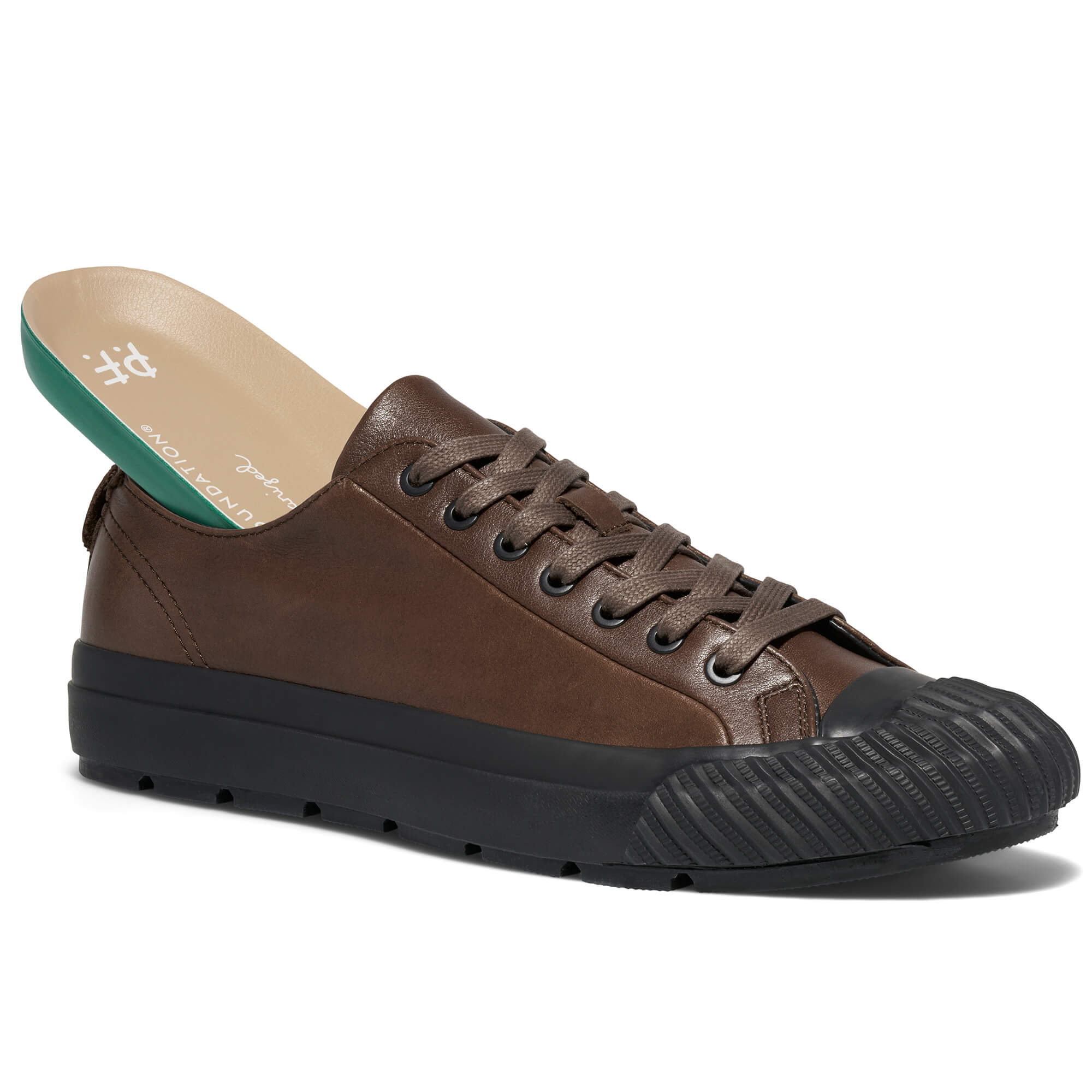 Grounder Luxe Low-Top Brown/Black - Image 9